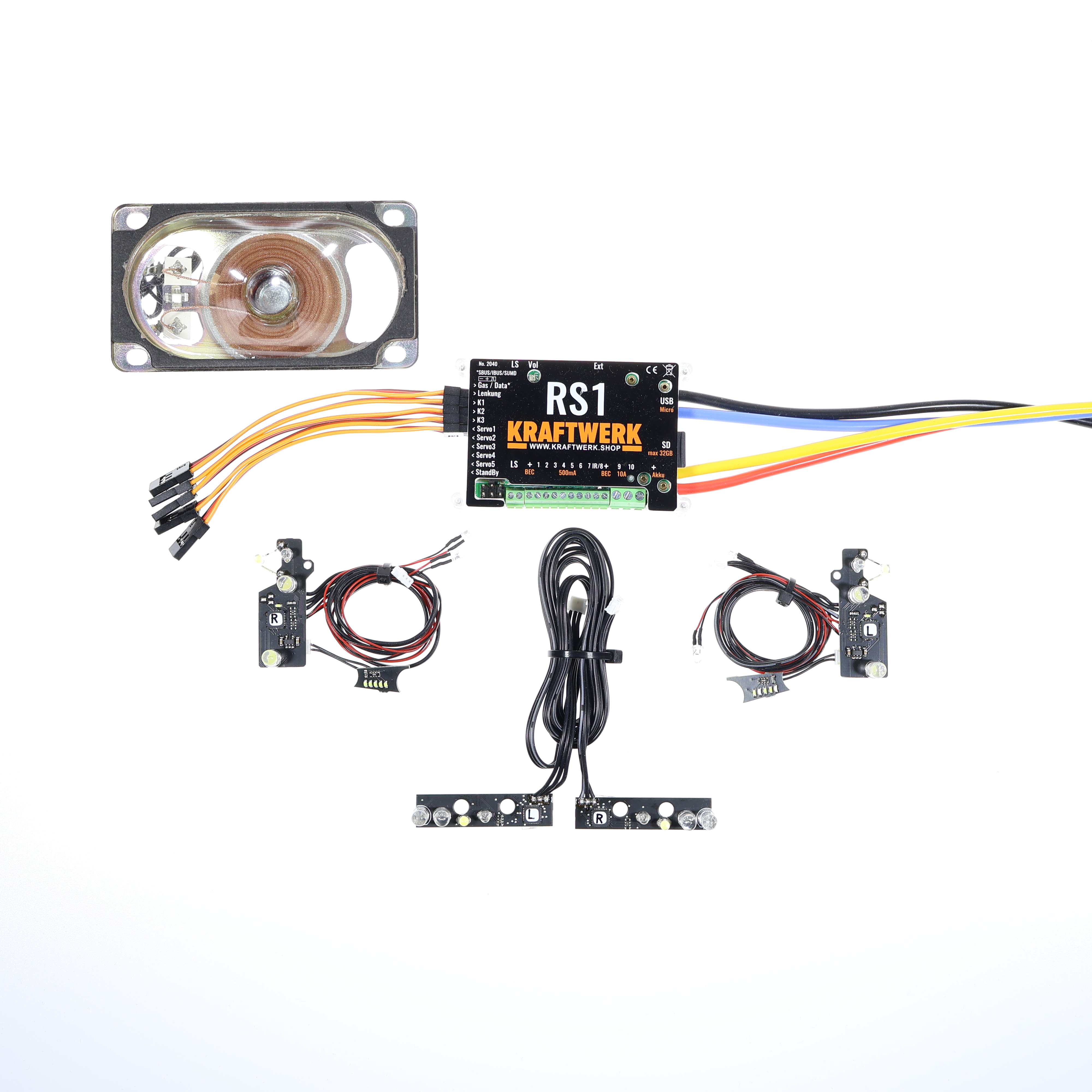 RS1 Full Option Set TAMIYA Cascadia