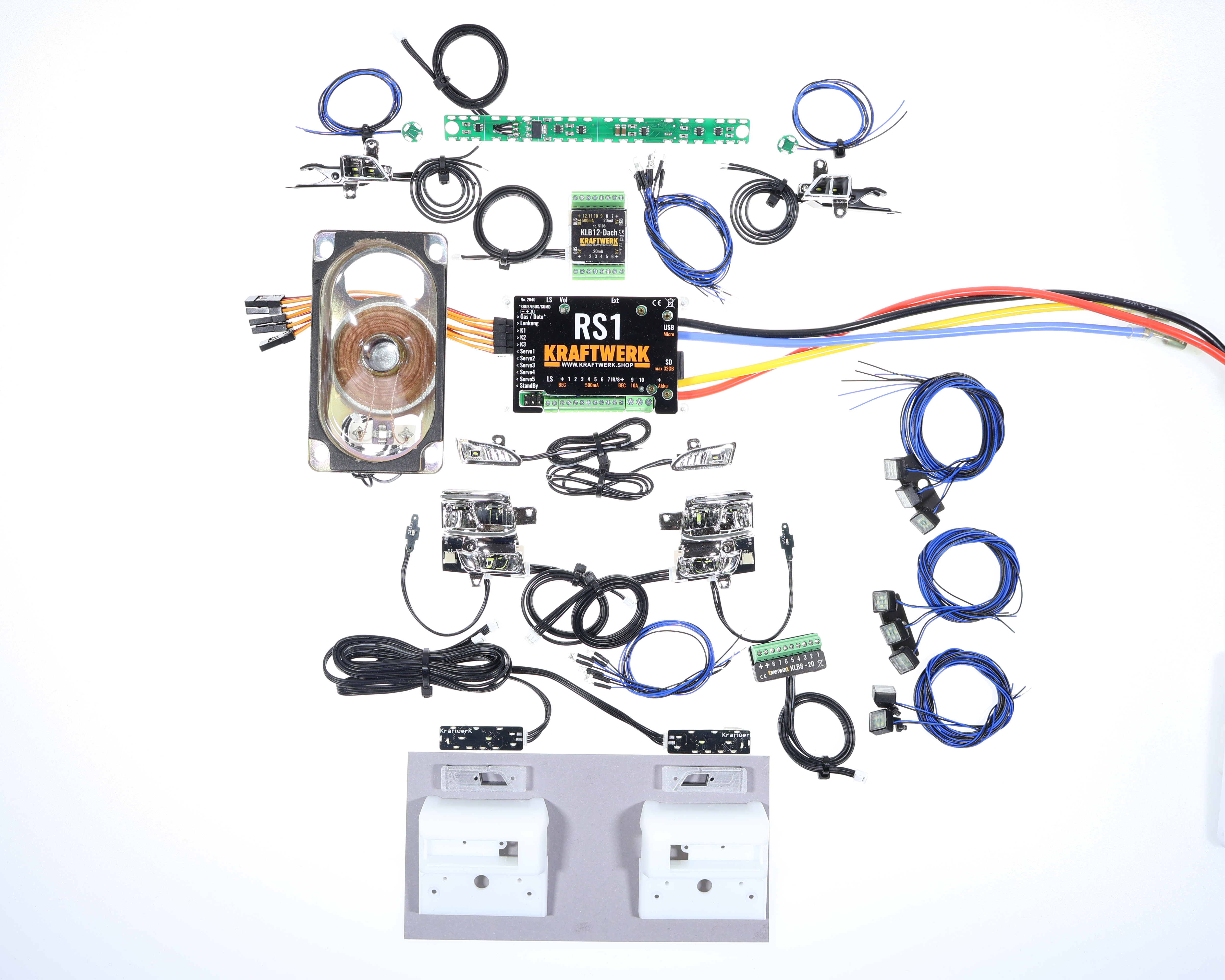 RS1 Full Option Set Tamiya Scania 770S 8x4/4