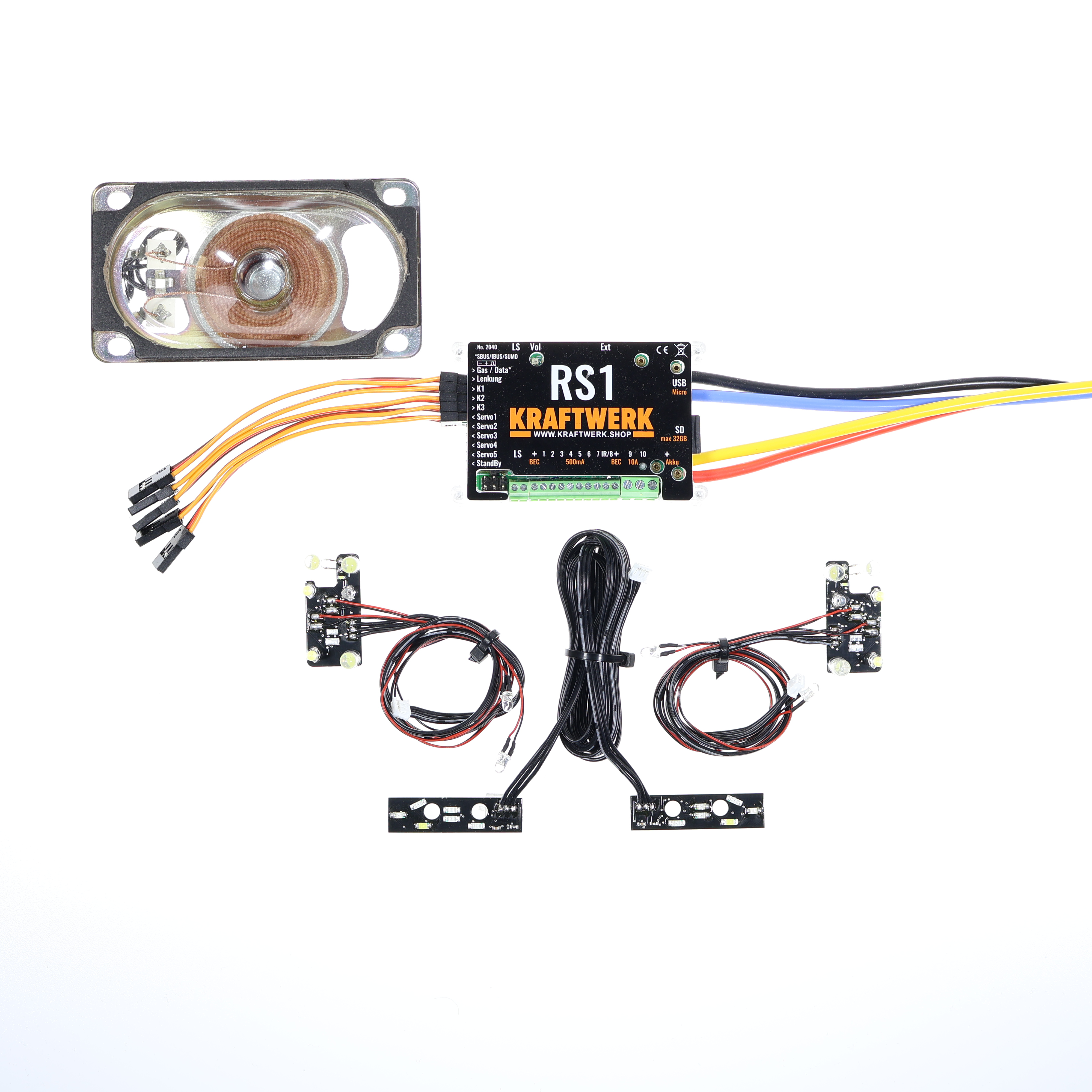 RS1 Full Option Set TAMIYA MAN TGX 18.540 / 26.540