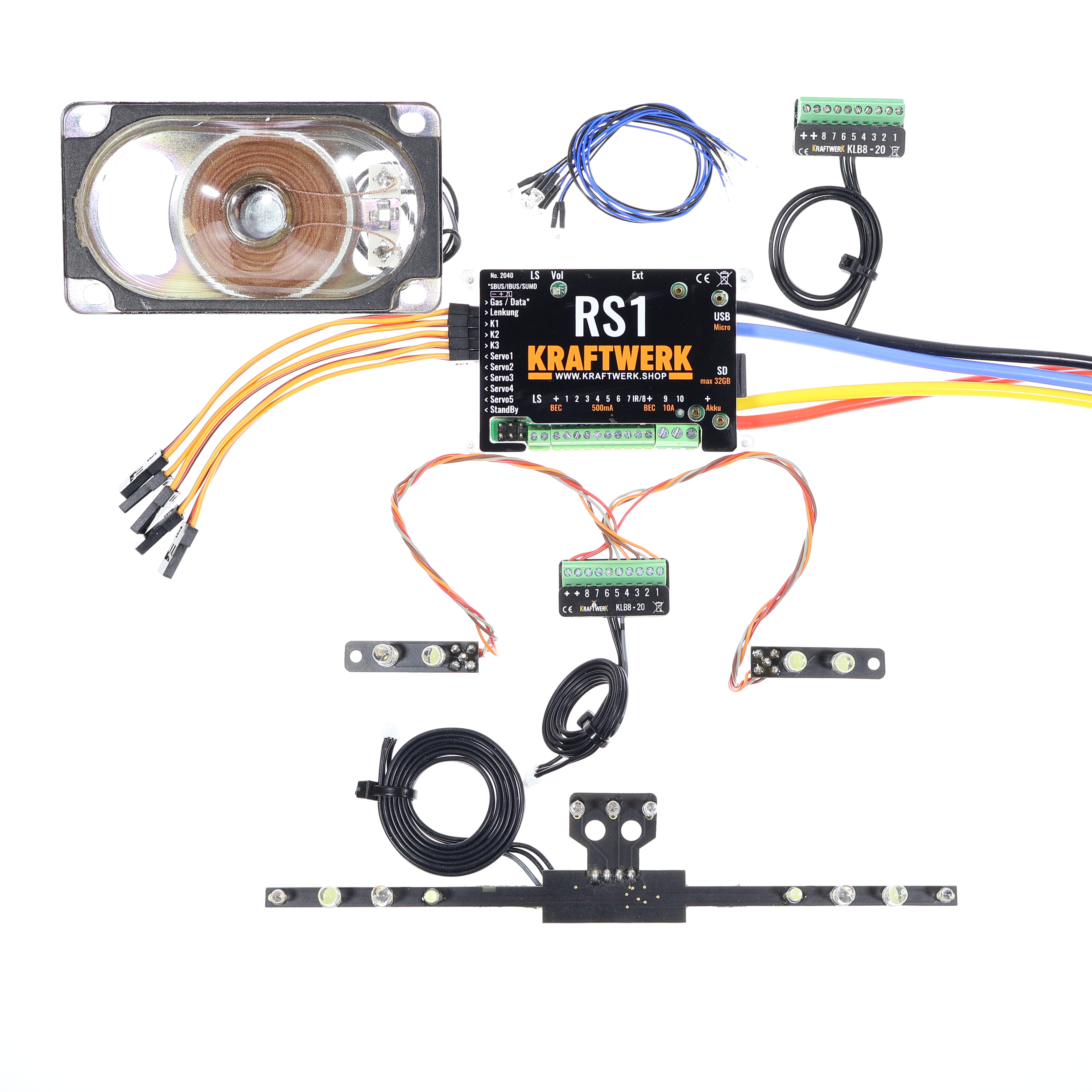 RS1 Full Option Set TAMIYA Grand Hauler